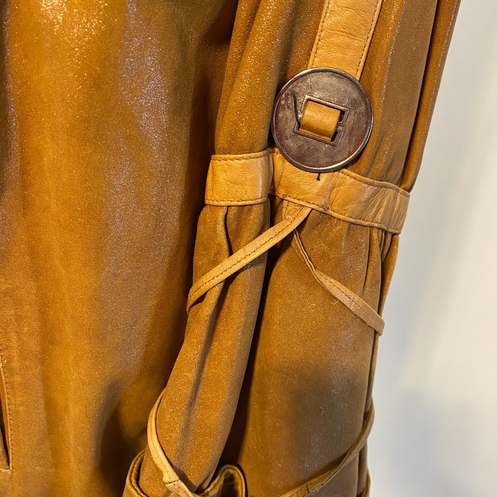 Adamo Elite by Dermod Leather trench size XL